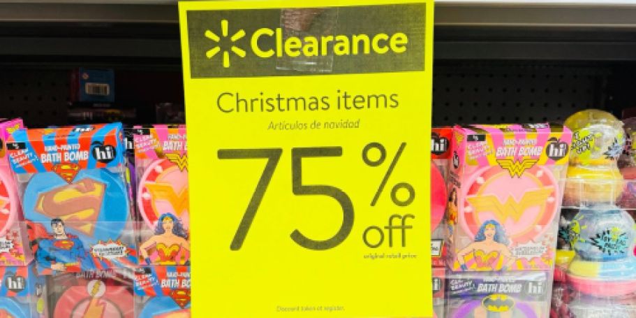 Up to 75% Off Walmart Christmas Clearance | Gift Wrap, Ornaments & Decor!