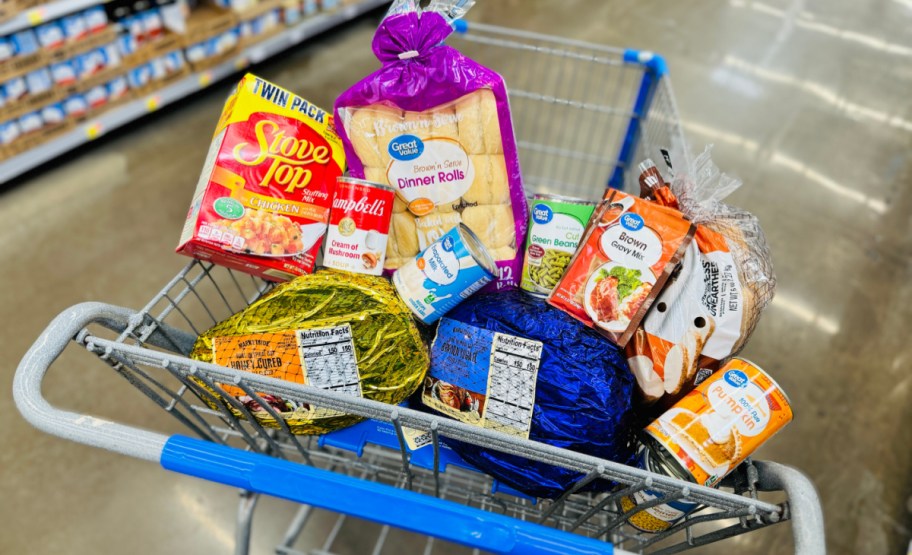 Walmart Holiday Meal in a Cart