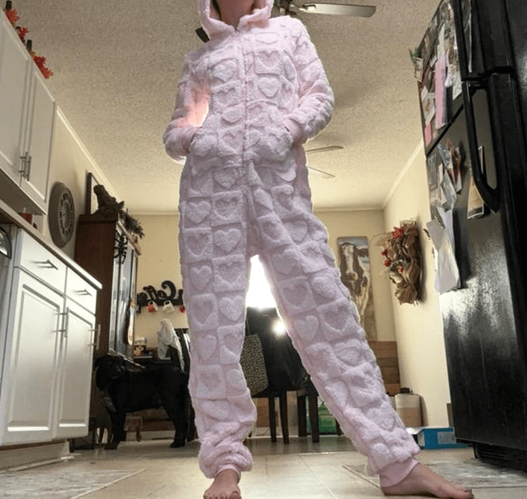 Walmart pink onesie 