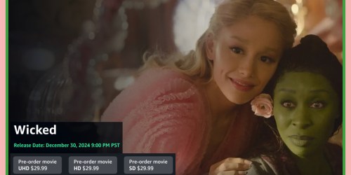 Wicked Movie Available to Watch on Amazon Prime Video on December 30th (Pre-Order NOW)