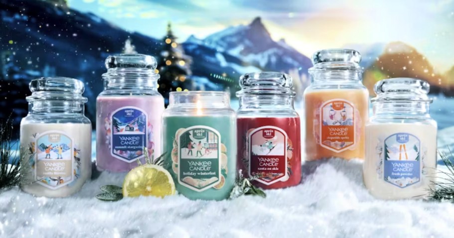 Yankee Candle Day Sale – Large Jar Candles Only $9.60 (Regularly $31)