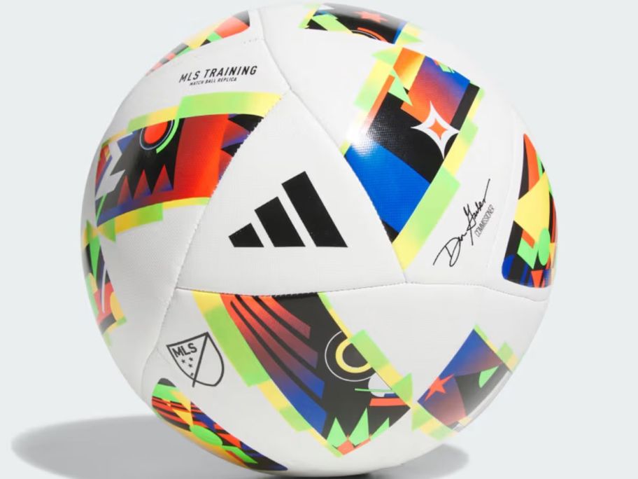 Stock image of Adidas soccer ball