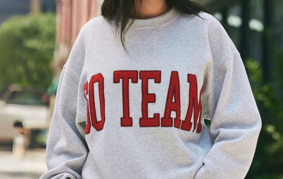 This Fun Abercrombie & Fitch Vintage Sweatshirt is ONLY $28