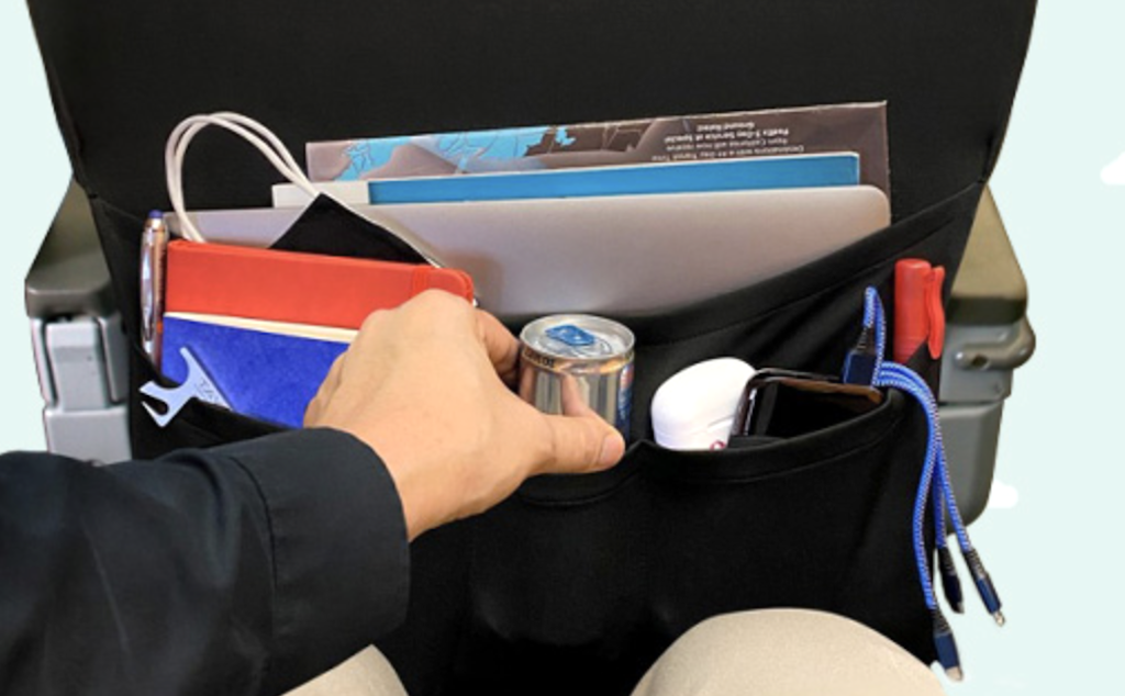 Airplane Pockets Tray Table Cover Just $19.99 on Amazon (Reg. $30)