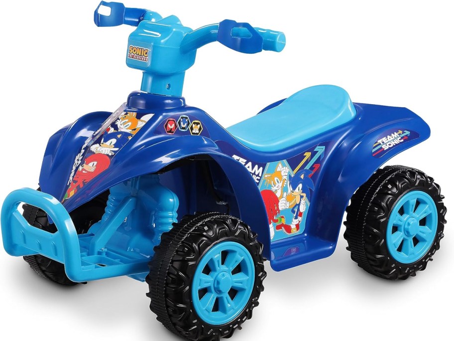 blue sonic atv quad