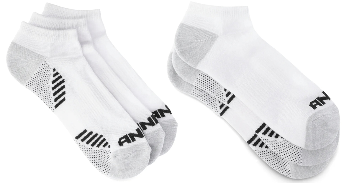 AND 1 Men’s Low Cut Socks 6-Pack Only $2.50 on Walmart.com