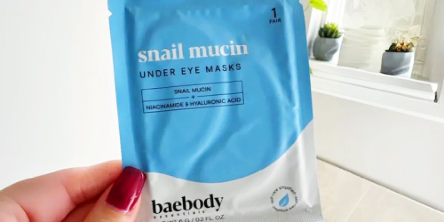 Snail Mucin Eye Masks 6-Pack Only $6.46 Shipped on Amazon