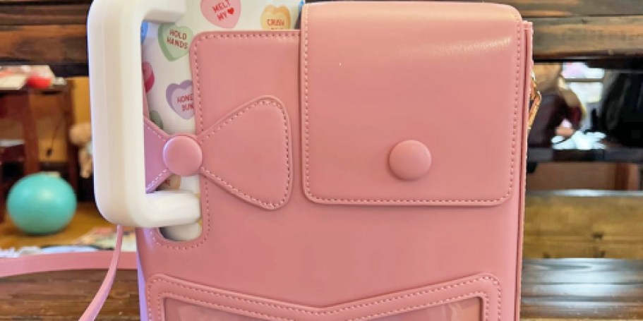 Tumbler Carrier Crossbody Bag Just $17.49 on Amazon (Reg. $40) – Fits All Bottle Sizes