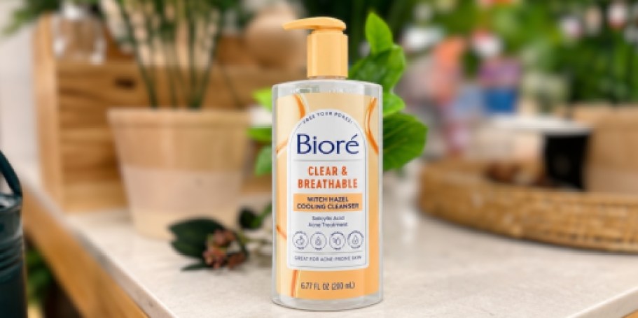 Bioré Face Wash Only $4 Shipped on Amazon