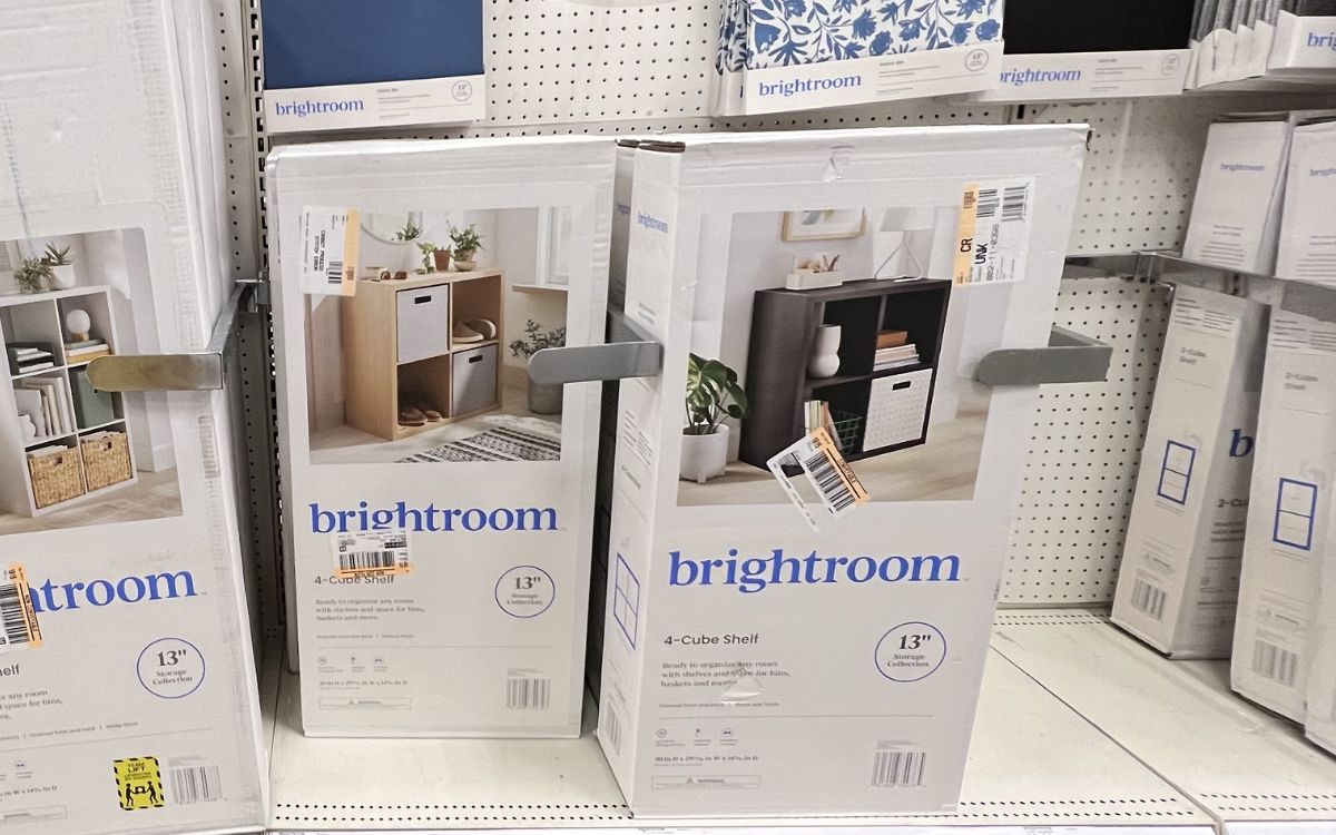 Team-Fave Brightroom 4-Cube Storage Shelf Only $36 Shipped on Target.com