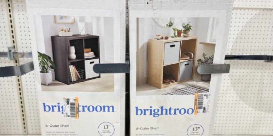 Team-Fave Brightroom 4-Cube Storage Shelf Only $36 Shipped on Target.com