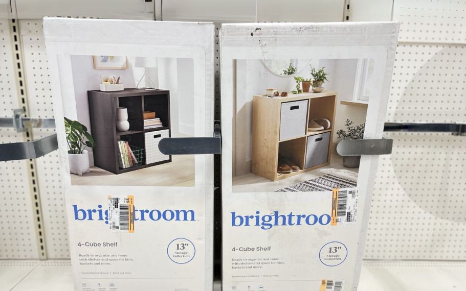 Team-Fave Brightroom 4-Cube Storage Shelf Only $36 Shipped on Target.com