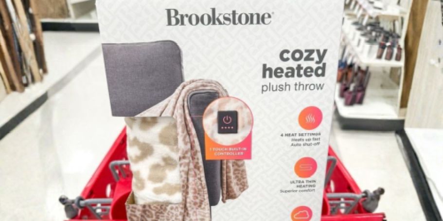 Brookstone Heated Blankets Only $20 on Target.com (Reg. $35)
