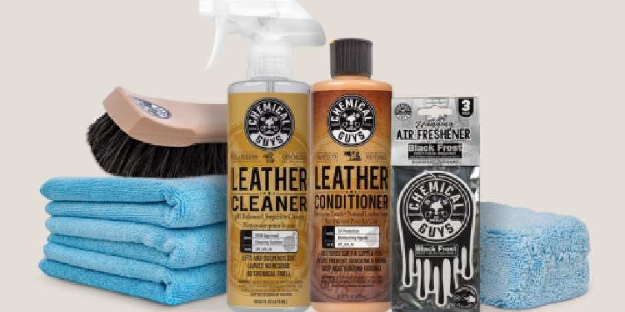 Chemical Guys Leather Care Kit Only $22.97 on Walmart.com (Regularly $70)