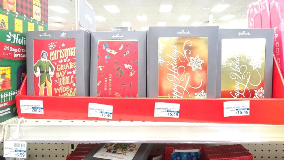 assorted boxed christmas cards