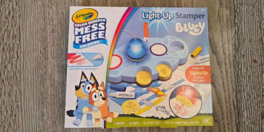 Crayola Color Wonder Mess-Free Bluey Set Just $13.99 on Amazon (Reg. $30)