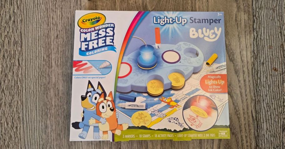 Crayola Color Wonder Mess-Free Bluey Set Just $13.99 on Amazon (Reg. $30)