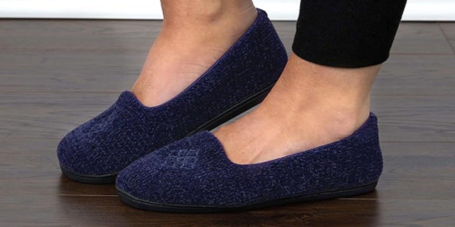 Dearfoams Women’s Slippers Only $9.99 (Reg. $36)