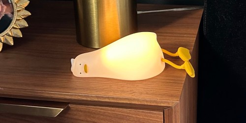 Cute Duck Night Light Just $17.98 on Amazon (Last-Minute Gift Idea!)