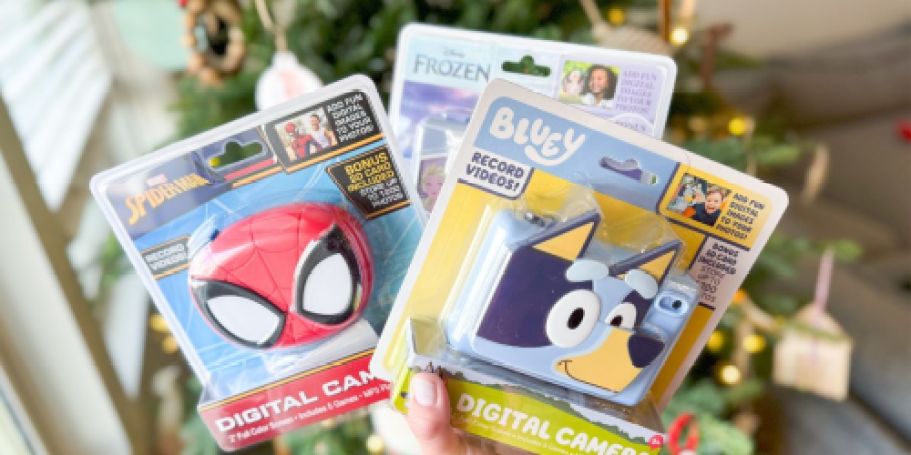 Kids Character Digital Camera w/ SD Card Just $20.99 on Amazon | Records Videos, Too!