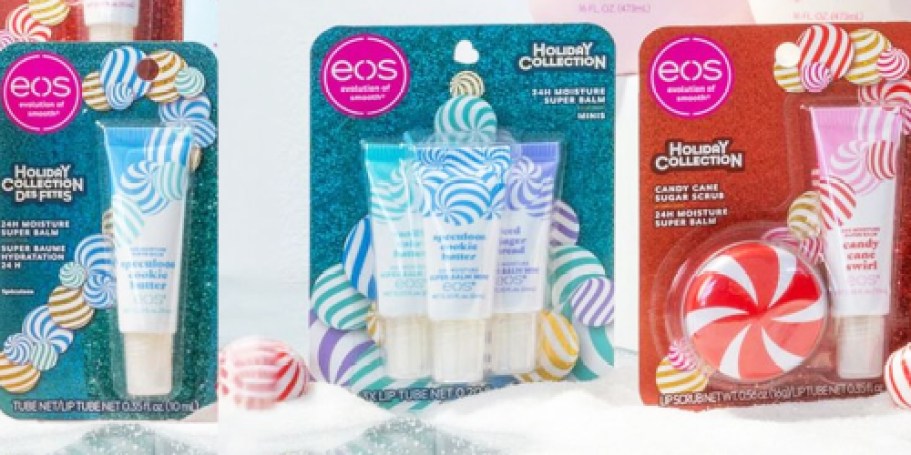 eos Lip Balm 3-Pack Only $5 Shipped (Reg. $11) + Get 30¢ Amazon Credit