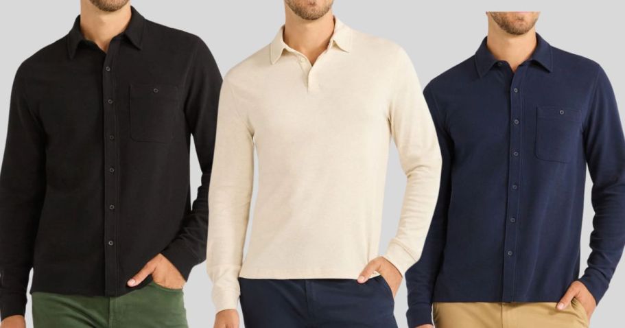 Up to 65% Off Free Assembly Men’s Clothing on Walmart.com | Styles from $5.97!