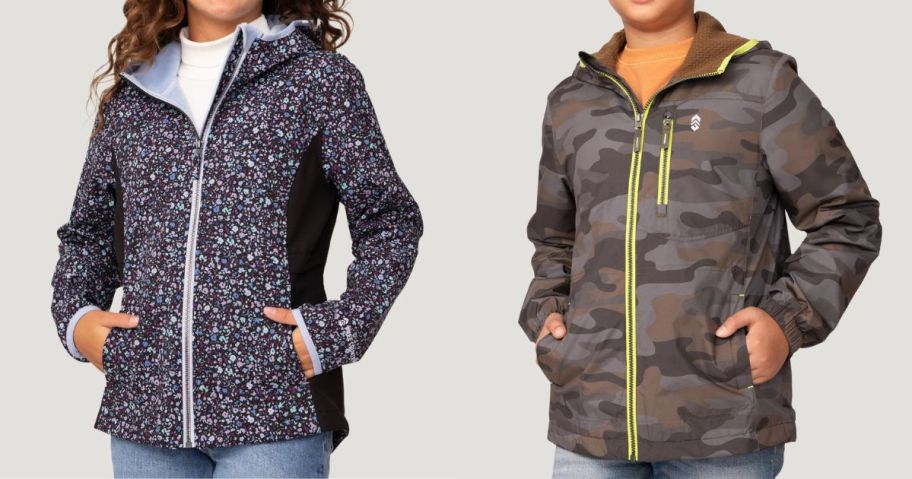 kids wearing free country jackets