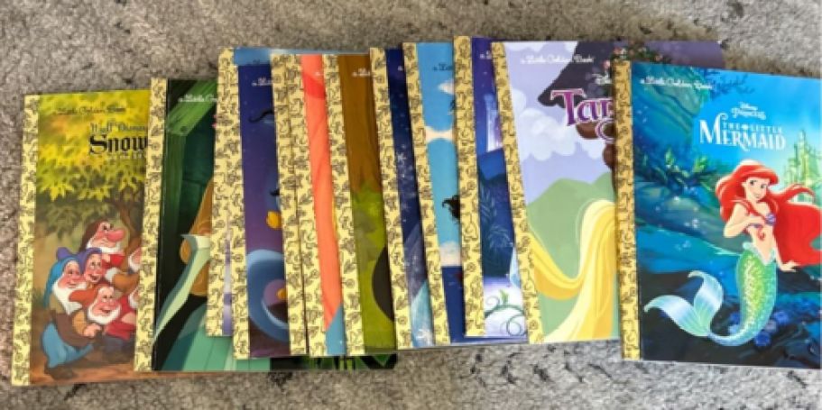 Little Golden Books Disney Princess Set Just $23.98 Shipped for Amazon Prime Members (Reg. $60)
