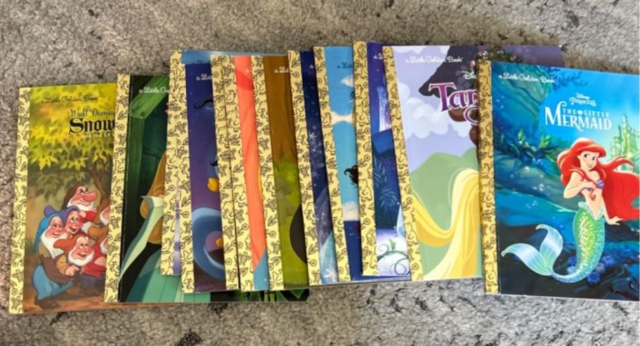 Little Golden Books Disney Princess 12-Piece Set Just $27.90 on Amazon (Reg. $84)