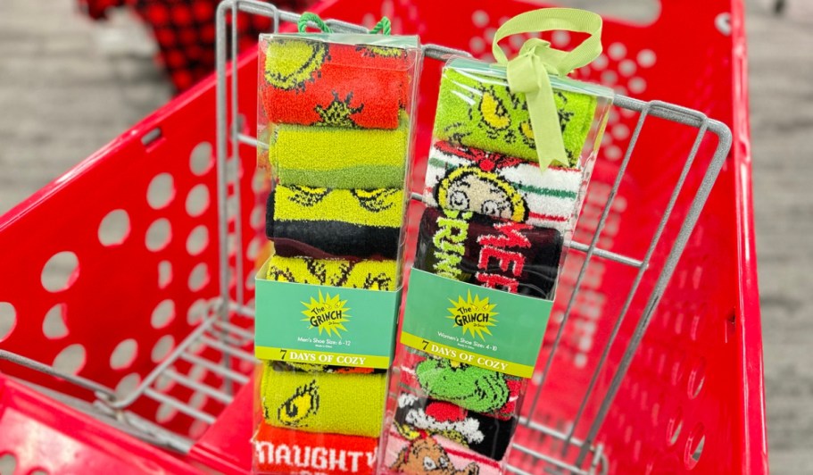 7 Days of Cozy Christmas Socks Just $9 on Target.com (Reg. $15) | Cheaper Than Cyber Monday!