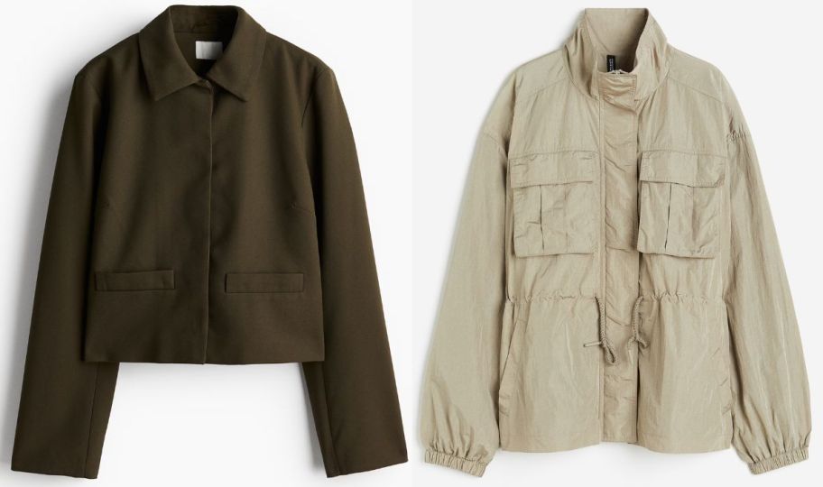 two H&M womens jackets