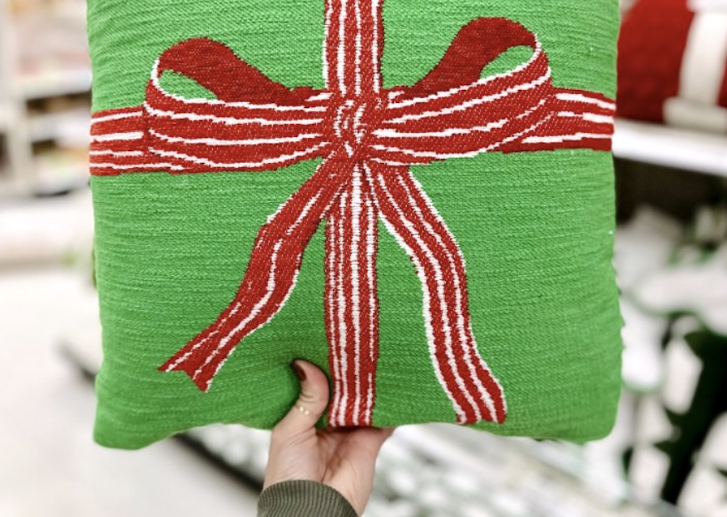 Target Christmas pillow 