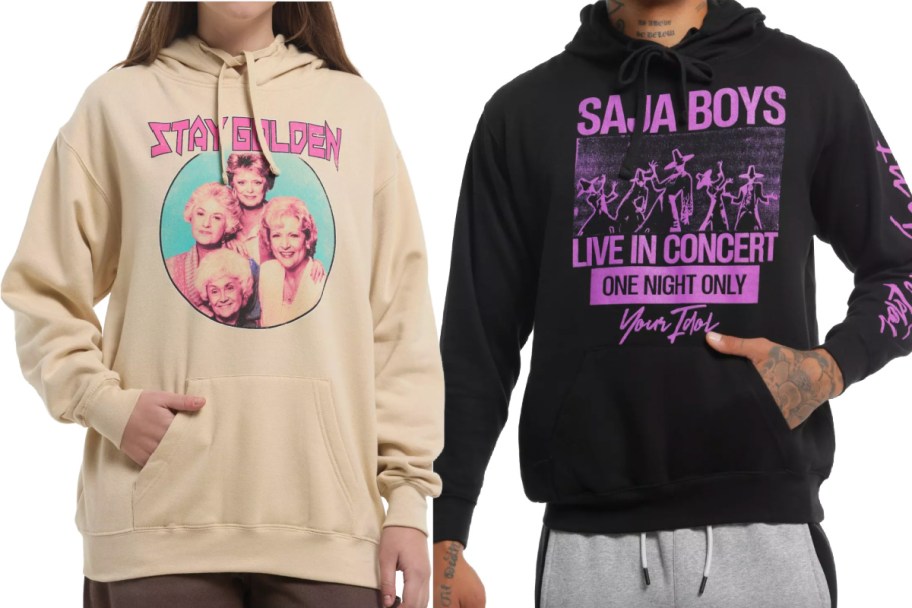 golden girls and saja boys hoodie
