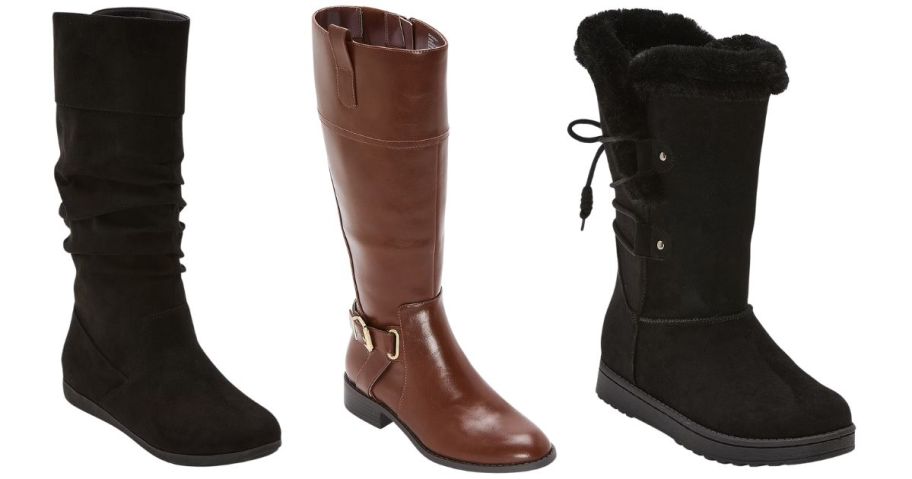 jcpenney women's boot stock images