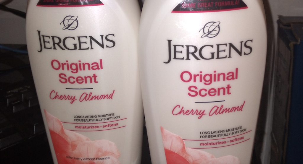 Jergens lotions bottles 