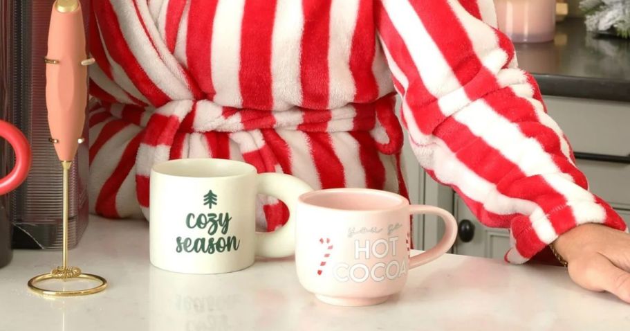 Just Feed Me by Jessie James Decker Christmas Mug 2-Piece Set Only $13.91 on Walmart.com (Reg. $28)