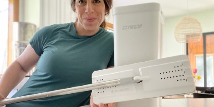 Self-Cleaning Mop & Bucket Set Only $28.48 Shipped on Amazon (Reg. $45)