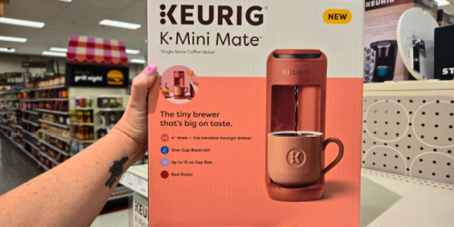Keurig K-Mini Coffee Maker Only $49.99 Shipped on Target.com (Reg. $80)