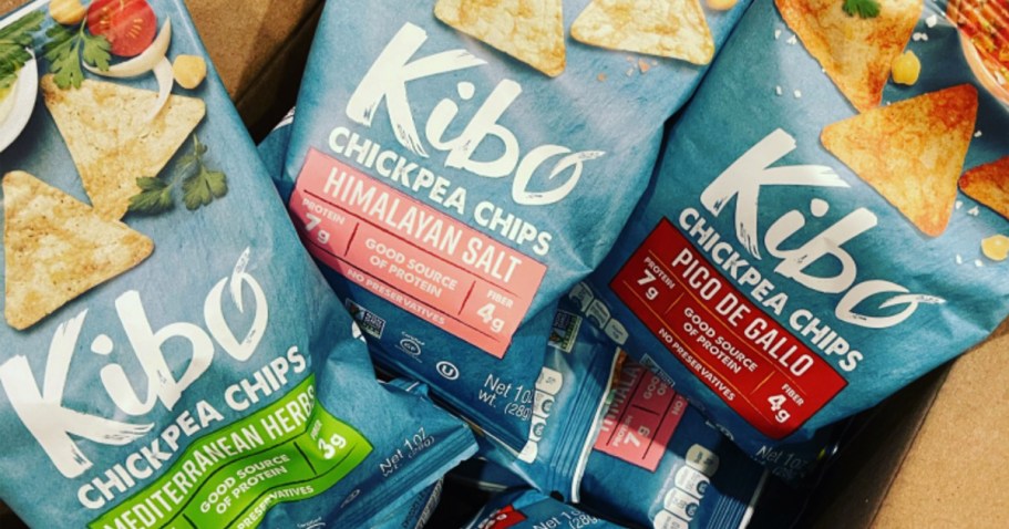 Kibo Chickpea Chips 12-Pack Only $8.57 Shipped on Amazon (Regularly $22)