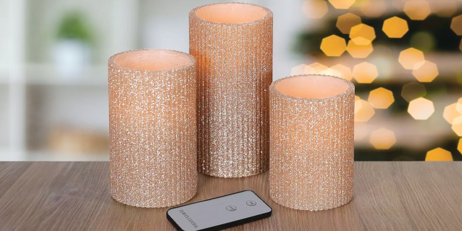 50% Off Flameless Candle 3-Piece Sets on Kohls.com – ONLY $14.99 (Reg. $30)