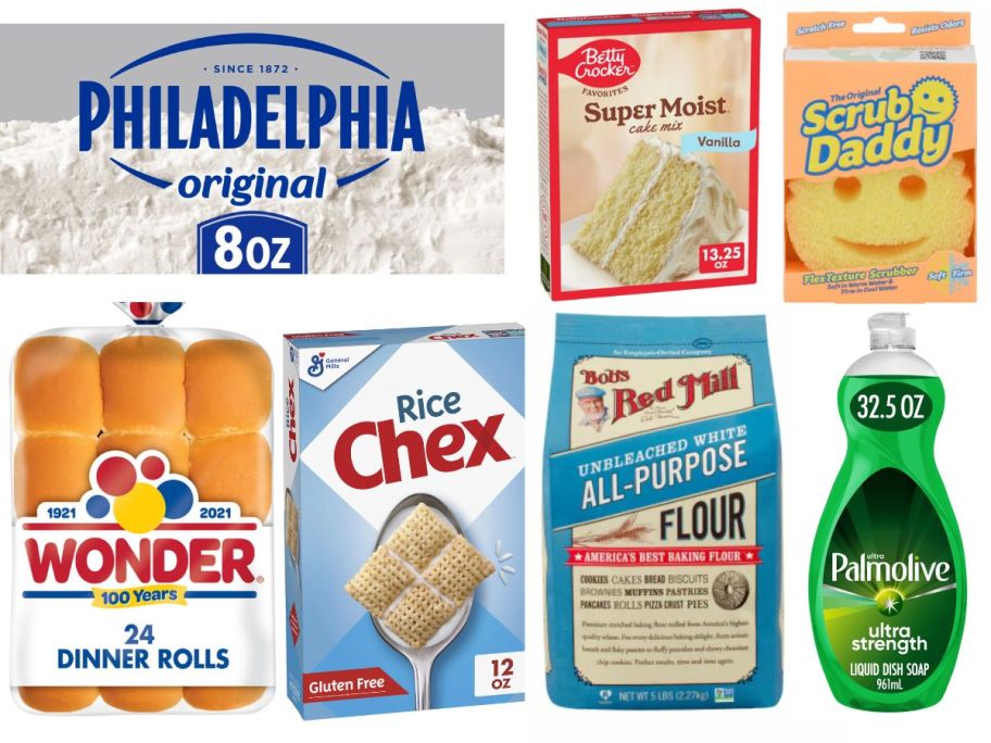 kroger digital coupon event items on white background