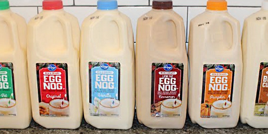 Kroger’s 12 Merry Days of Deals = 99¢ Egg Nog (Today Only)