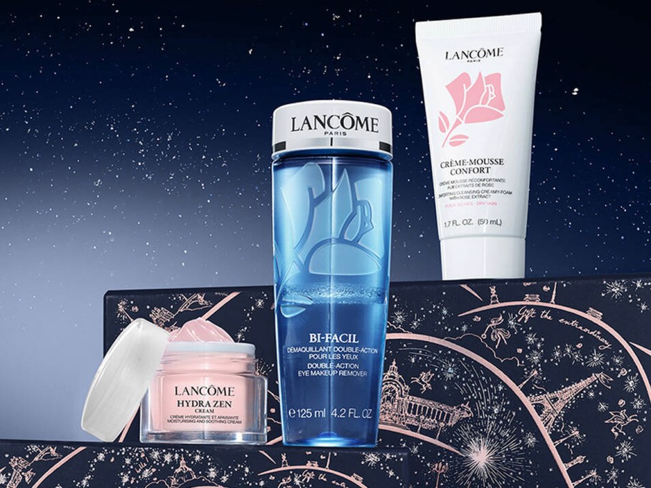 lancome holiday skincare gift set 