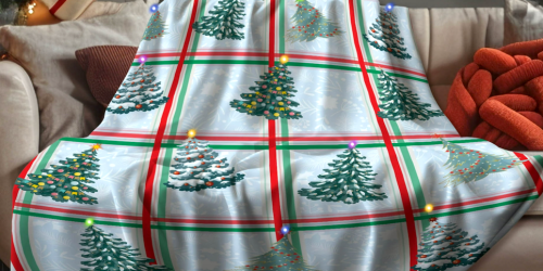 LED Christmas Blankets Just Dropped in Price – Now ONLY $6.71!