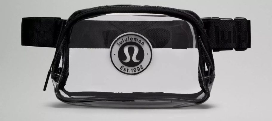 lululemon Everywhere Belt Bag 1L in Clear stock image