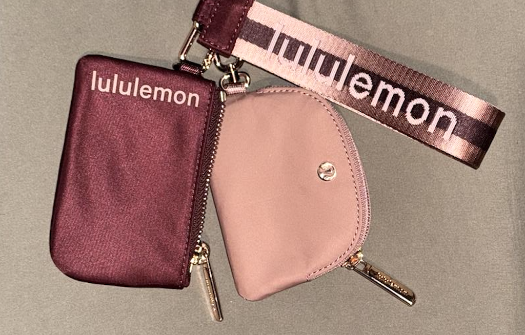 lululemon dual pouch wristlet 