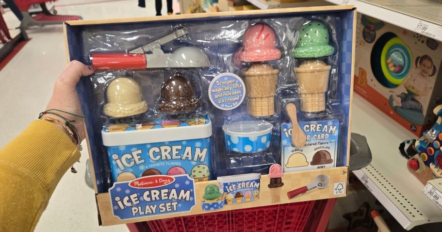 GO! Melissa & Doug Ice Cream Set Only $15 at Target (Reg. $33)