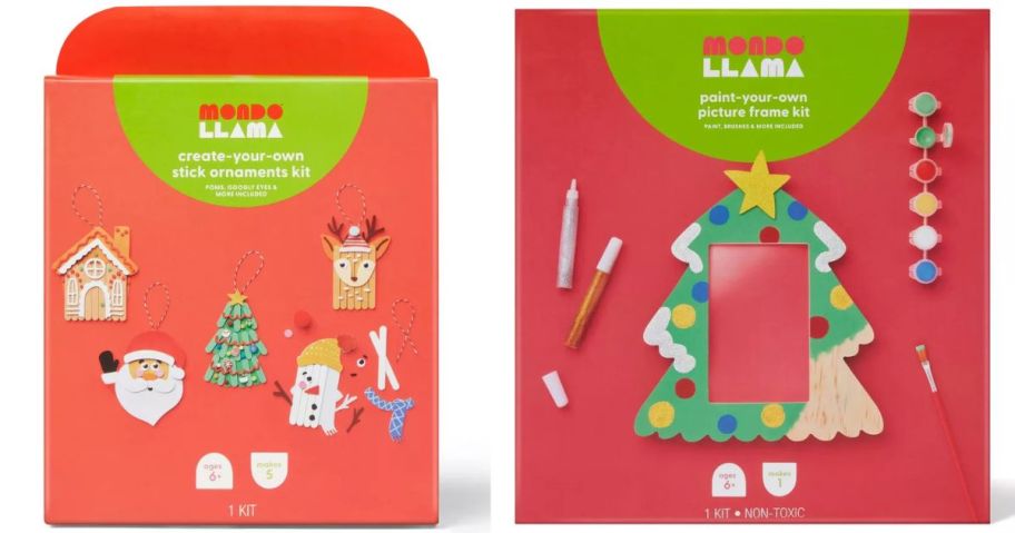 mondo llama craft kit stock images