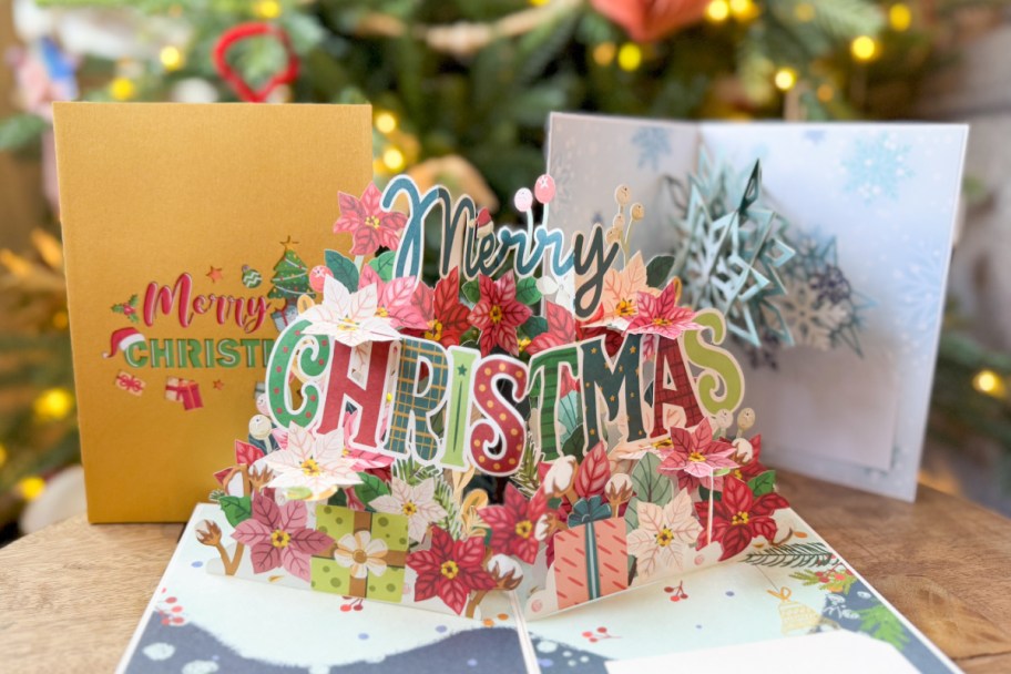 3D pop up christmas cards