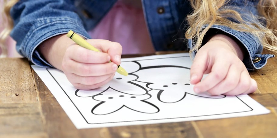 Jumbo Coloring Books Just $1 on Walmart.com (Perfect for Easter Baskets!)